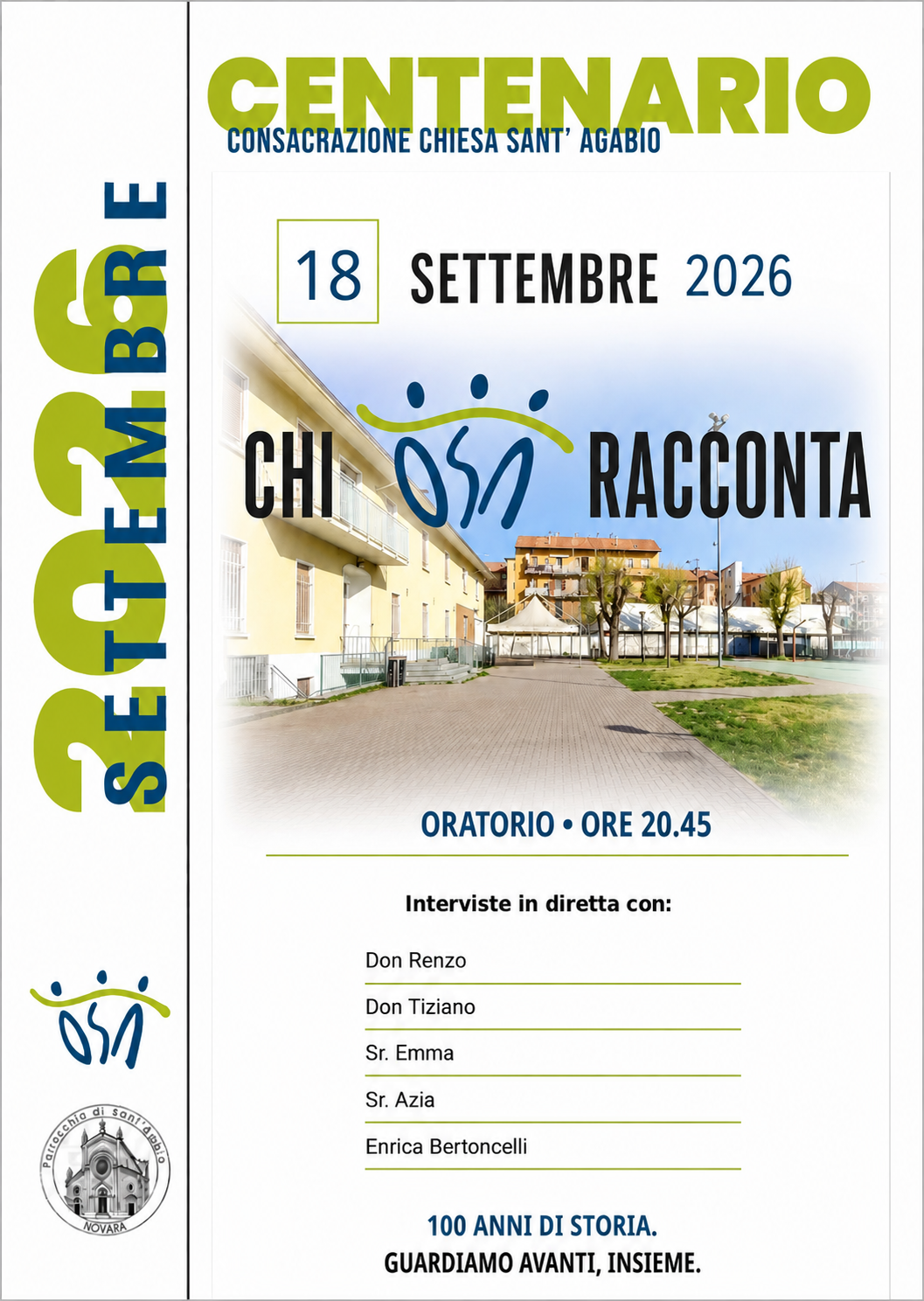 Locandina: CENTENARIO- 18 Settembre 2026