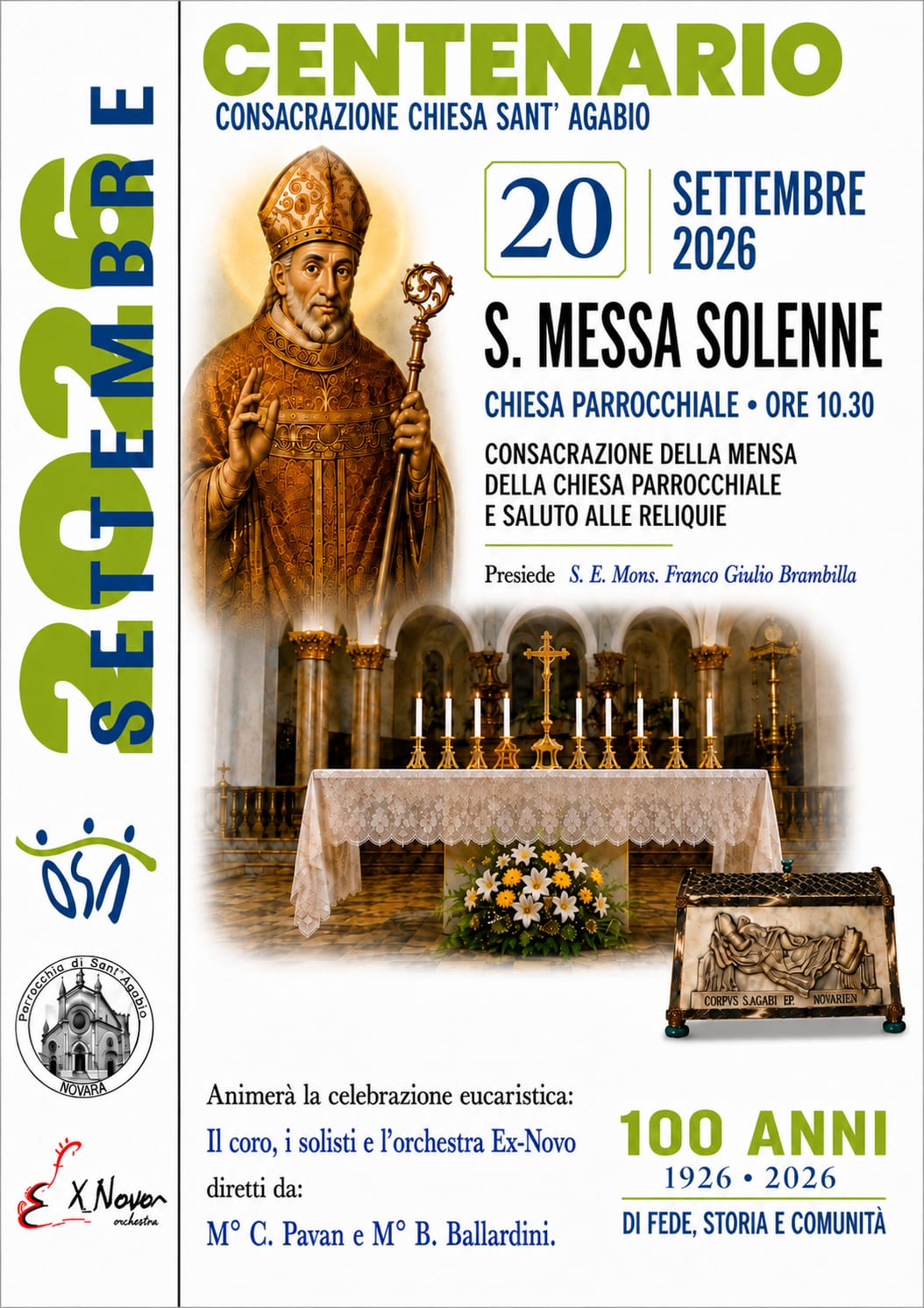 Locandina: CENTENARIO- 20 Settembre 2026