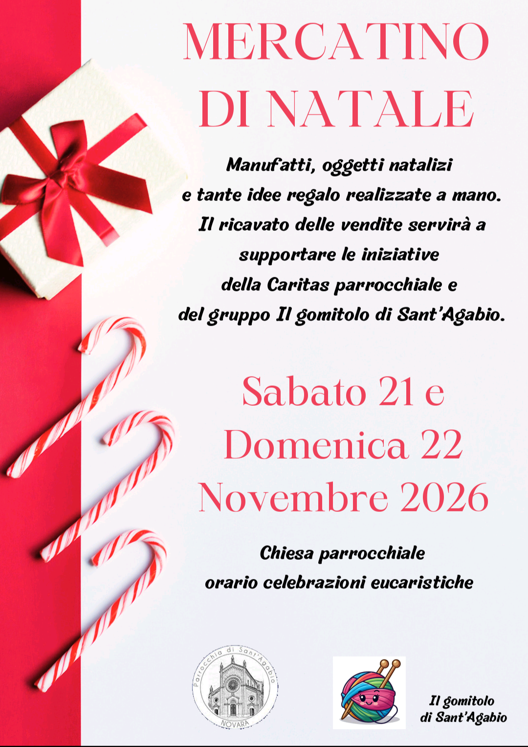 Locandina: Mercatino di Natale